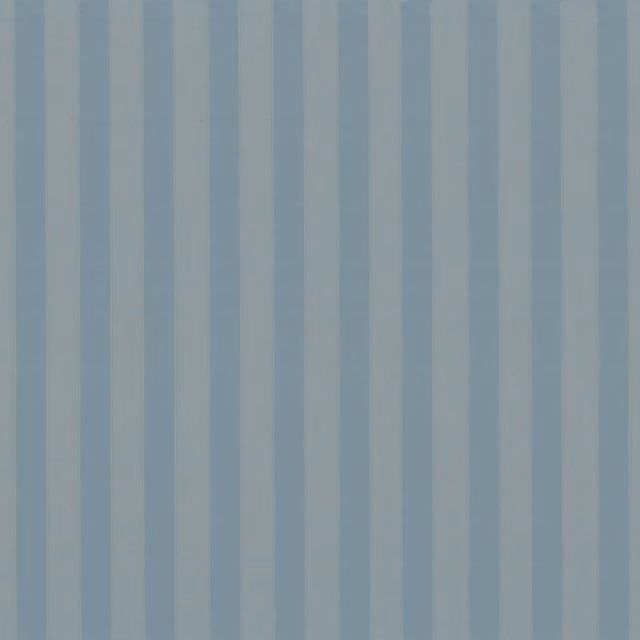 Soft blue-grey vertical stripes with a quiet woven texture in close-up