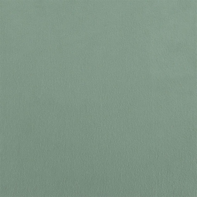 Muted sage-green plain textile with a softly pebbled, gently tonal surface