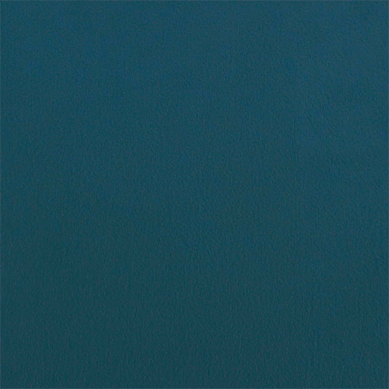 Deep Prussian blue plain woven fabric with subtle fine texture and tonal variation