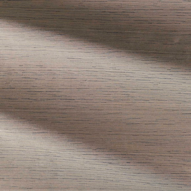 Cool stone and muted denim-grey outdoor fabric with irregular horizontal woven striations