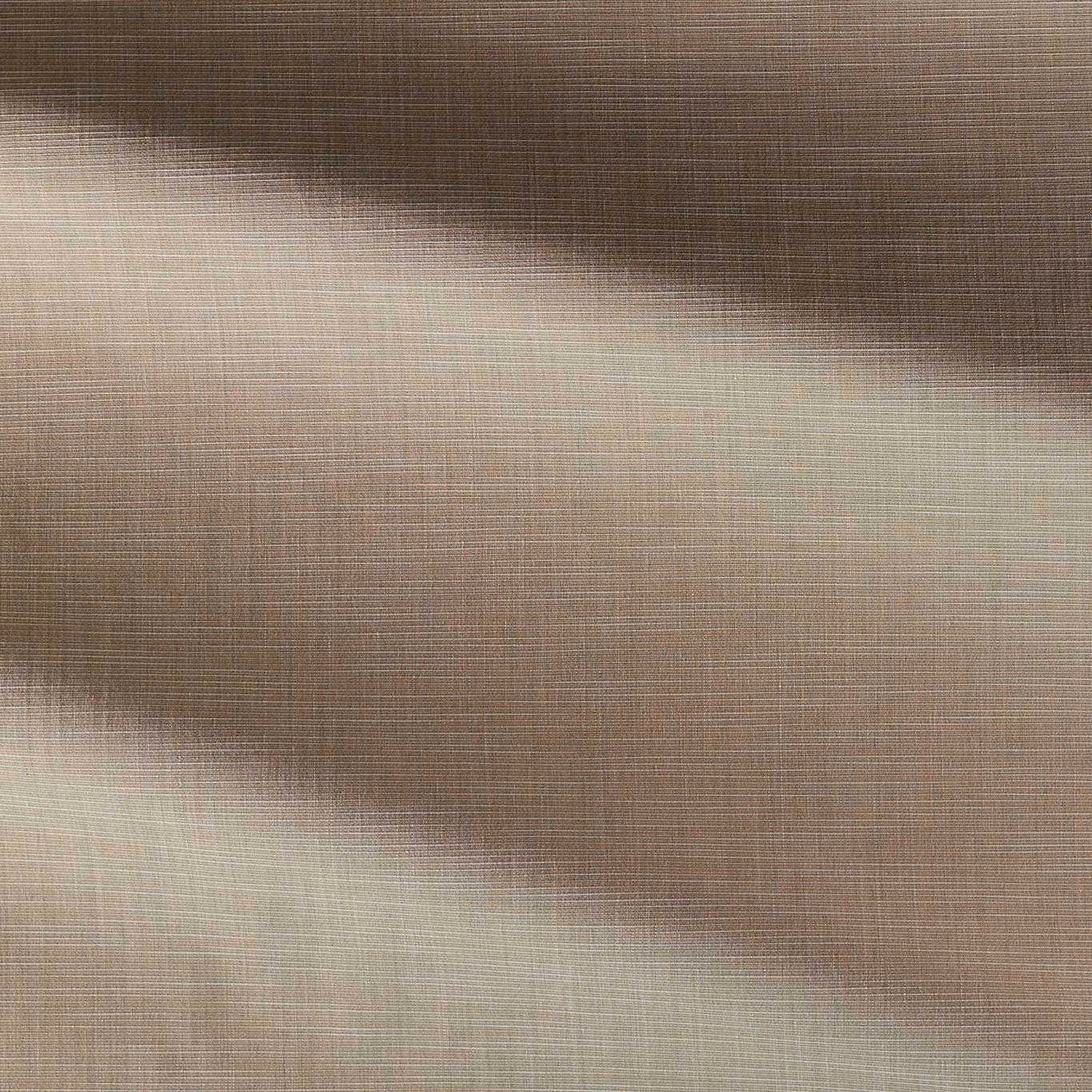 Close-up of warm sandstone taupe grosgrain weave with broad softly shaded bands