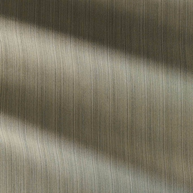 Muted pale jade outdoor weave with fine vertical ribs and soft tonal shading