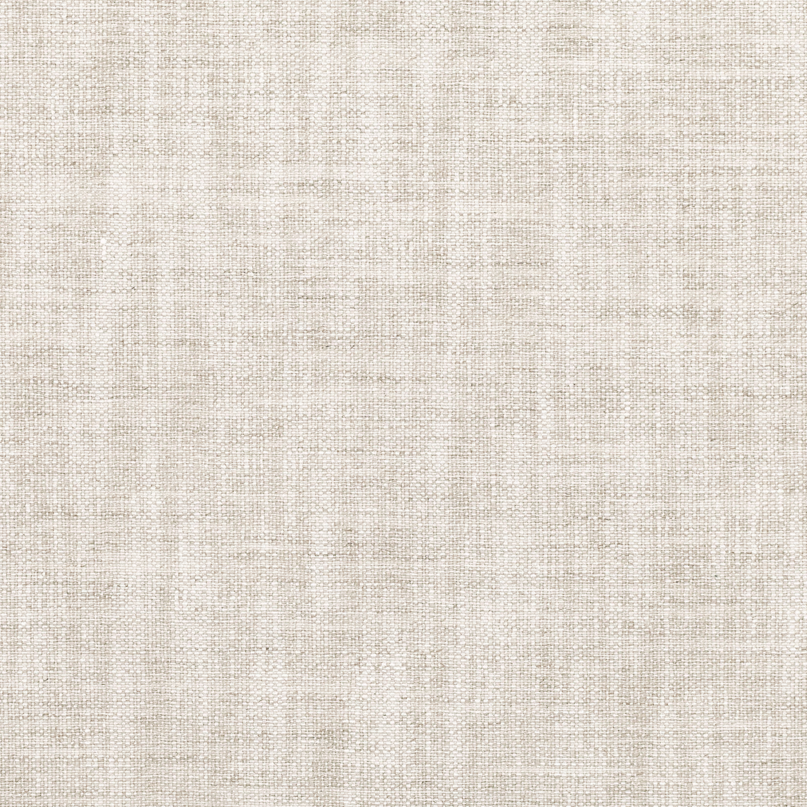 Close-up of pale greige Bluff Pebble fabric with a fine mottled woven texture