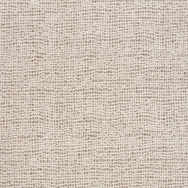 Warm caramel-beige woven fabric with fine taupe flecks and a nubby texture
