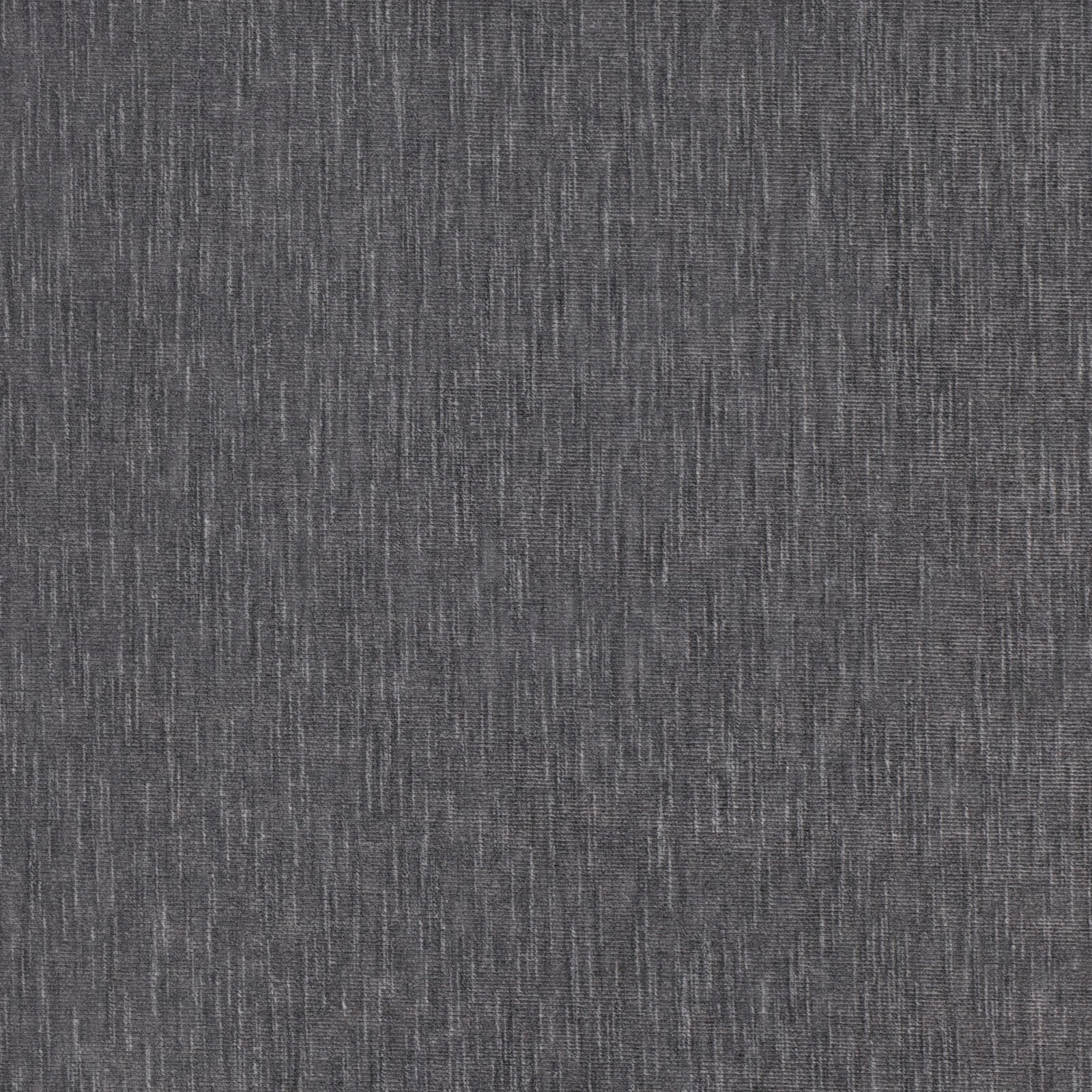 Charcoal-grey Chance fabric with fine vertical strié weave and subtle tonal texture