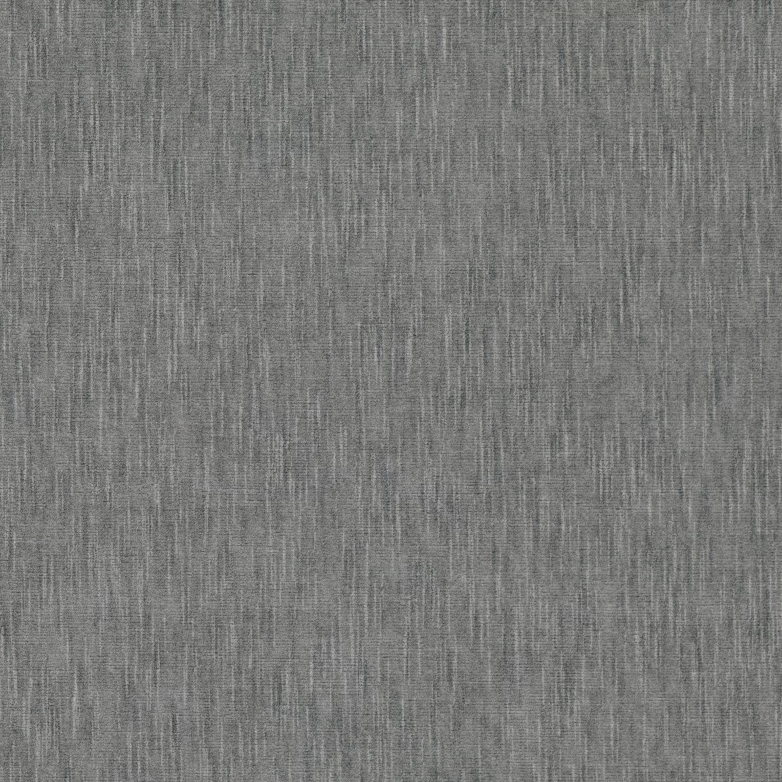 Cool silver-grey fabric with fine vertical slub lines and softly mottled woven texture