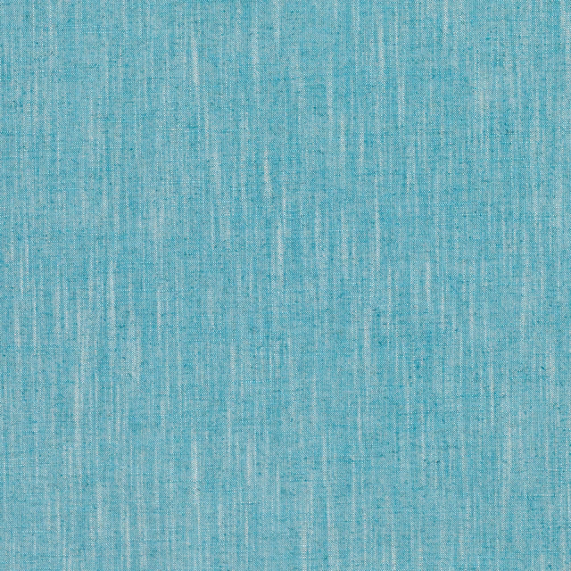 Fine blue-teal weave with pale vertical striations and softly mottled texture