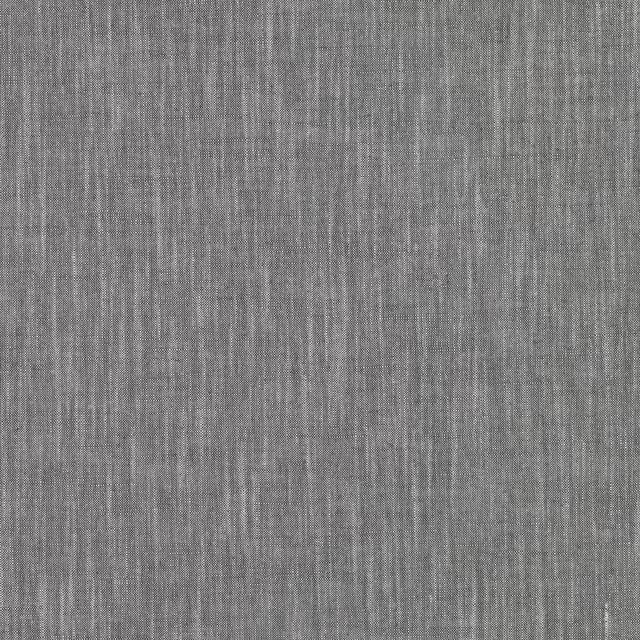 Cool shadow-grey woven fabric with fine vertical striation and softly mottled texture