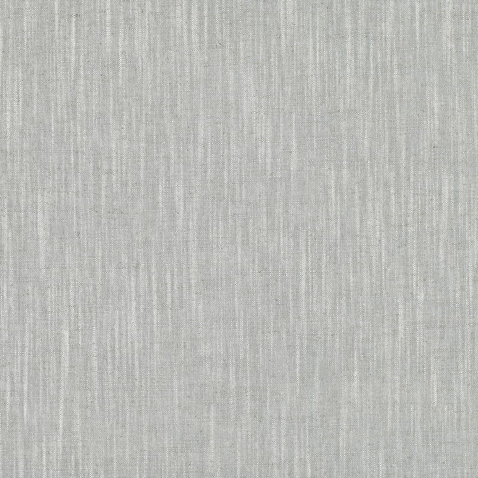 Cool silver-grey textile with fine vertical slubs and a softly striated woven surface