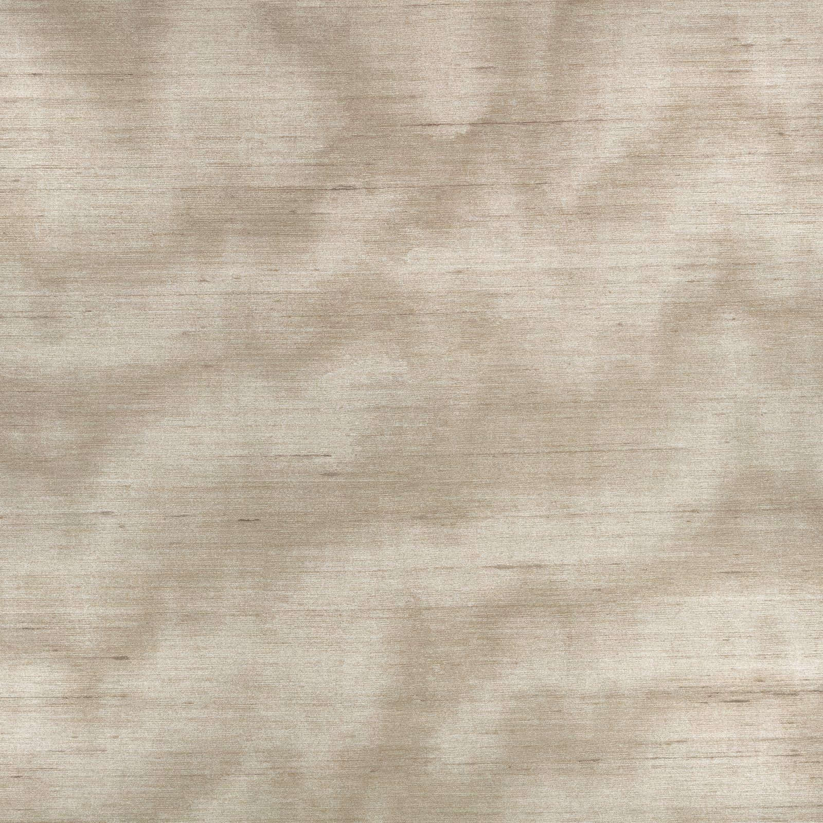 Warm taupe wallpaper with soft horizontal brush marks and cloudy tonal shading