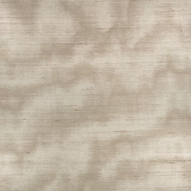 Warm taupe wallpaper with soft horizontal brush marks and cloudy tonal shading