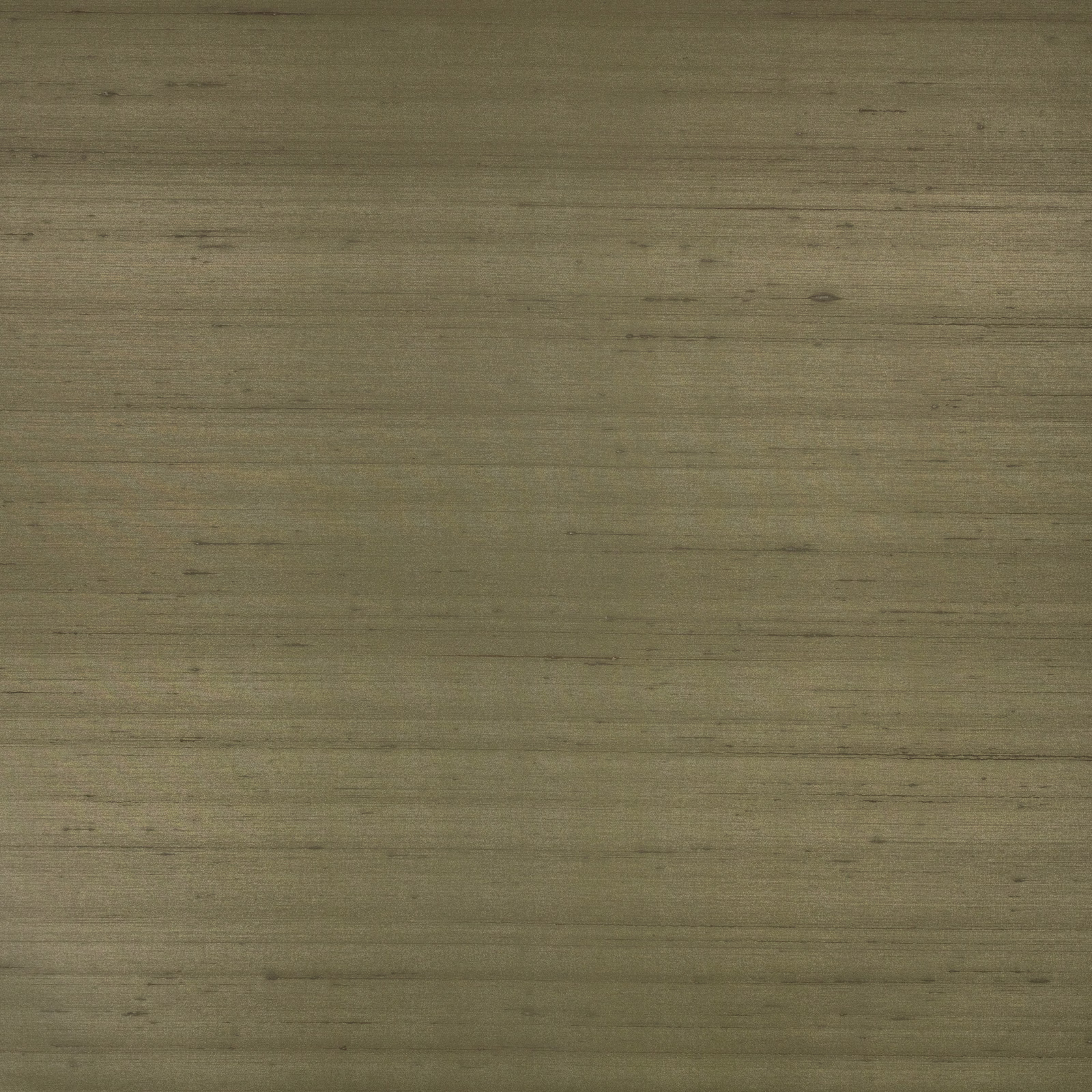 Muted olive Cypress wallcovering with fine horizontal striations and softly mottled texture