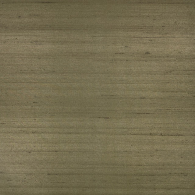 Muted olive Cypress wallcovering with fine horizontal striations and softly mottled texture