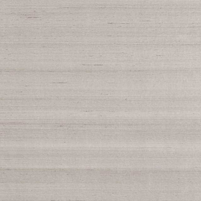 Pale greige wallpaper with softly brushed horizontal striations and linen-effect texture