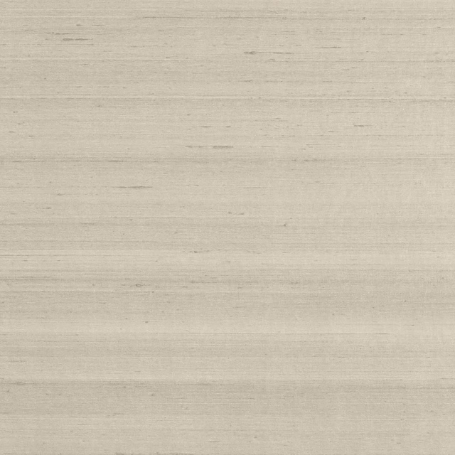 Pale spun gold wallpaper with fine horizontal striations and softly brushed texture