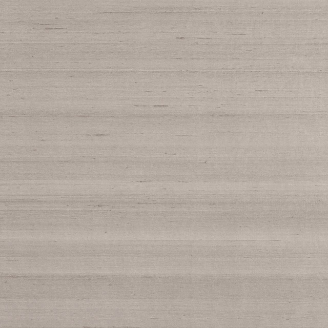 Muted taupe-grey wallpaper with fine horizontal striations and weathered tonal texture