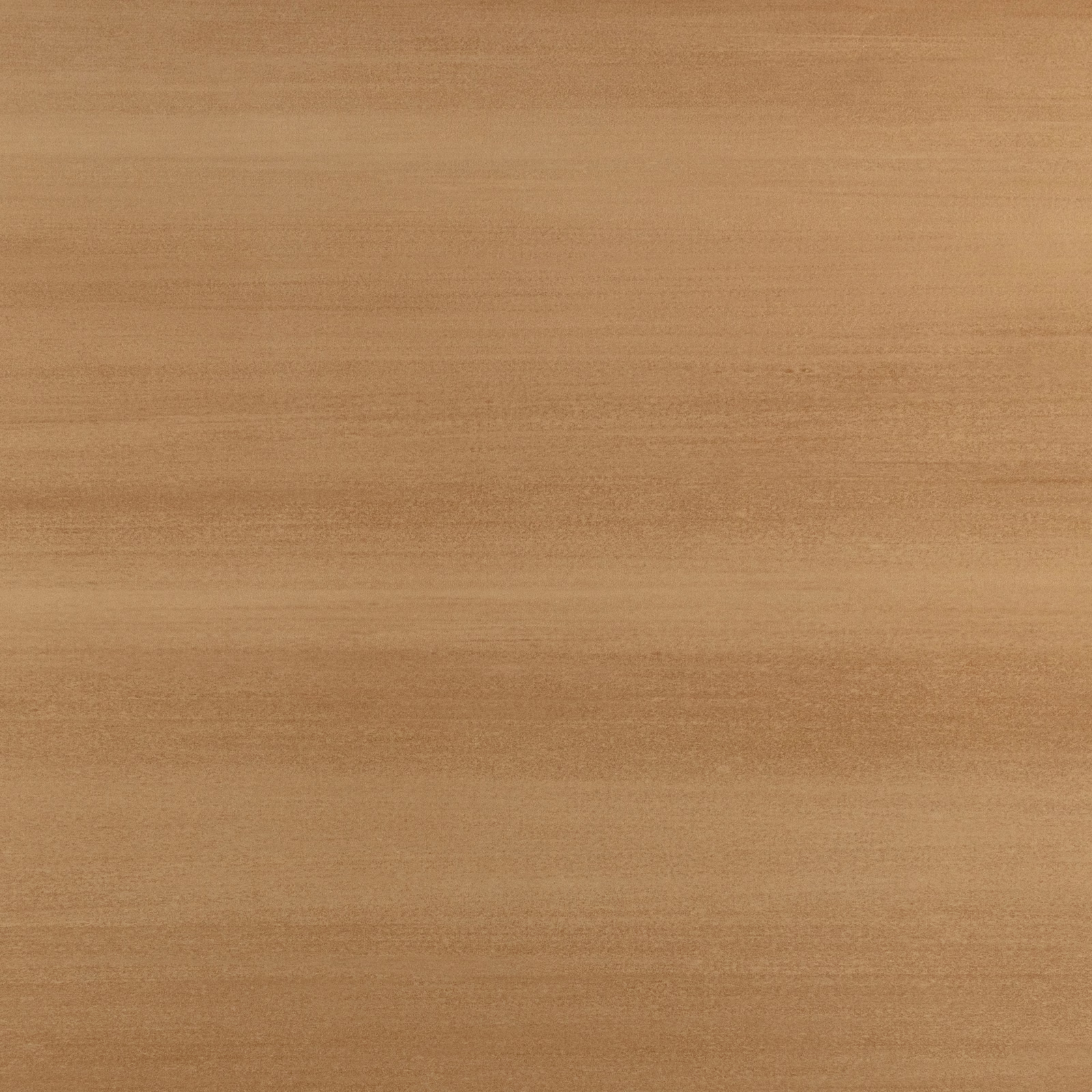 Warm tobacco-brown wallcovering with subtle horizontal striated texture
