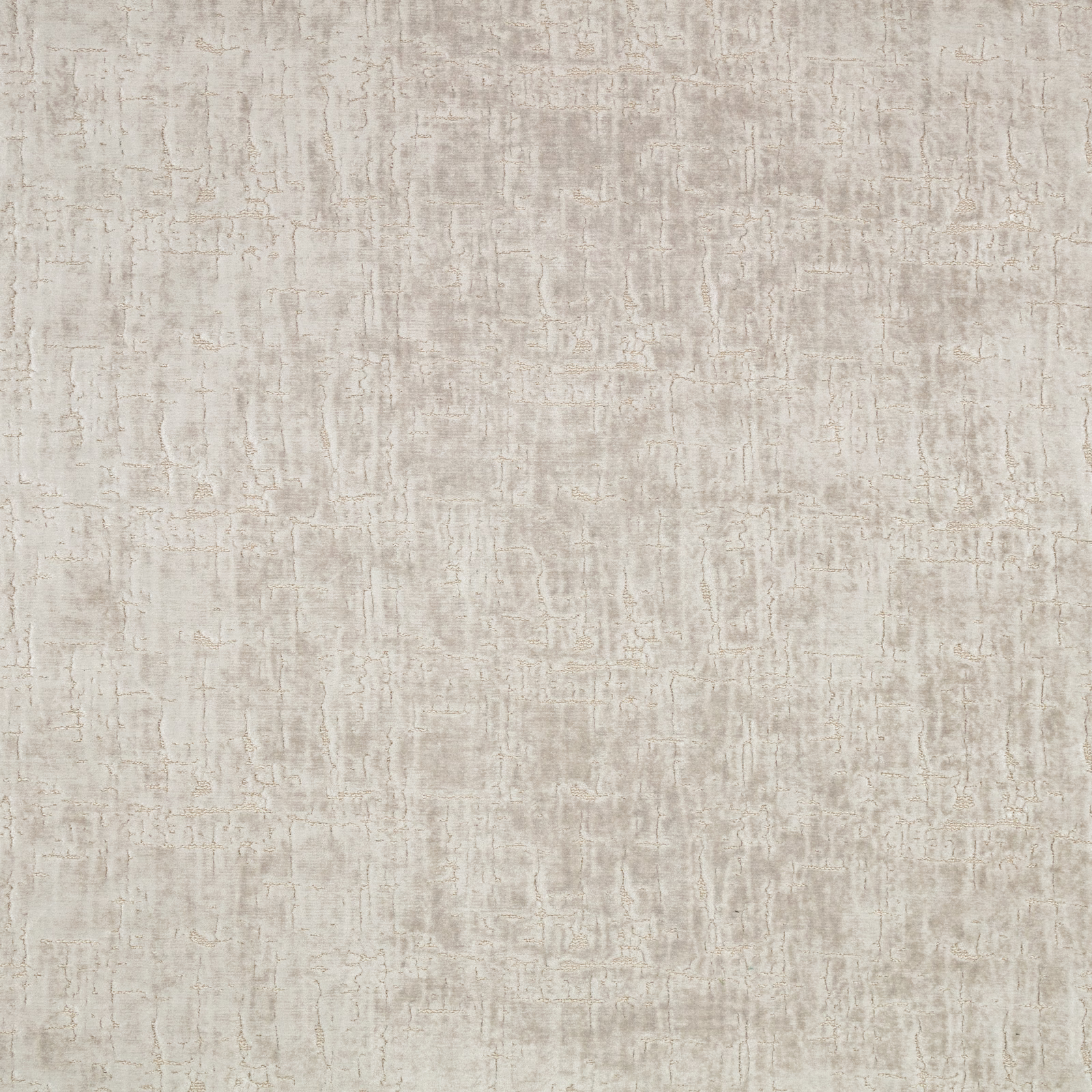 Pale linen-beige textile with distressed crosshatch texture and softly mottled threads