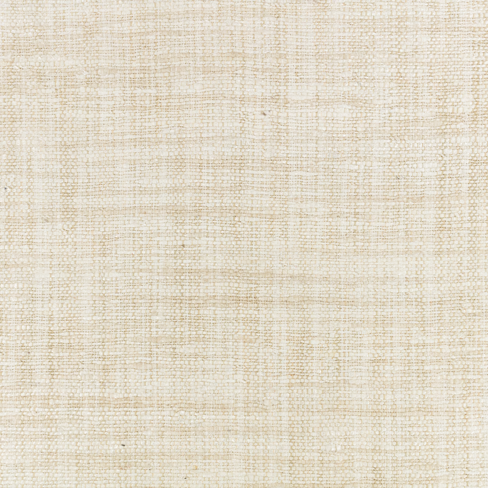Pale ivory cream woven check with softly mottled, tactile texture