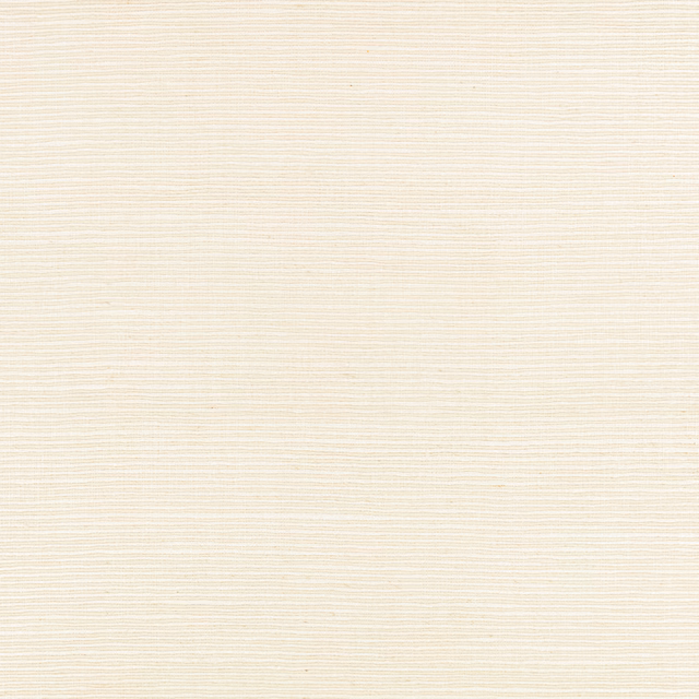 Pale ivory textile with delicate uneven horizontal lines and a lightly textured surface