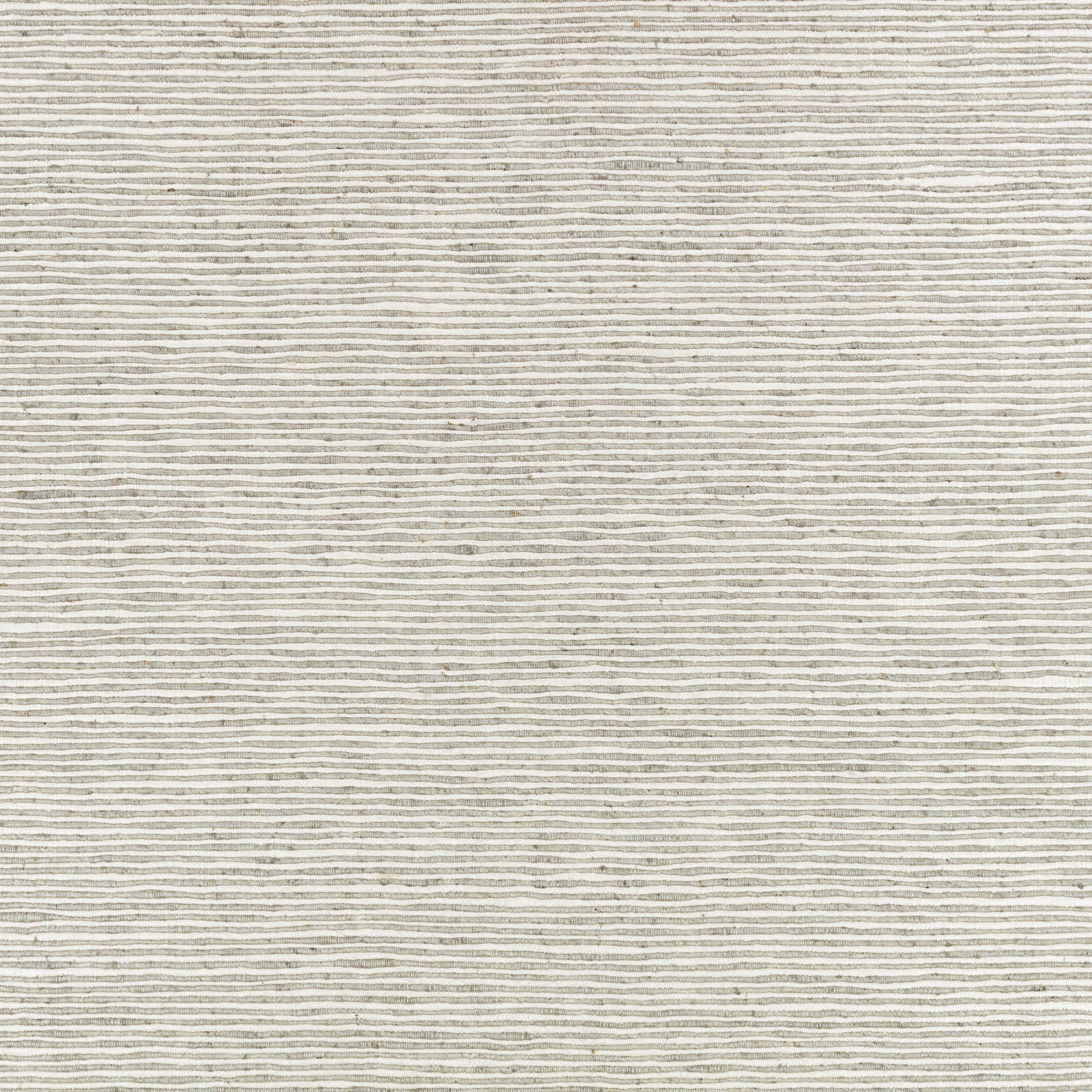 Cool silver-grey textile with fine irregular horizontal woven lines and subtle surface texture
