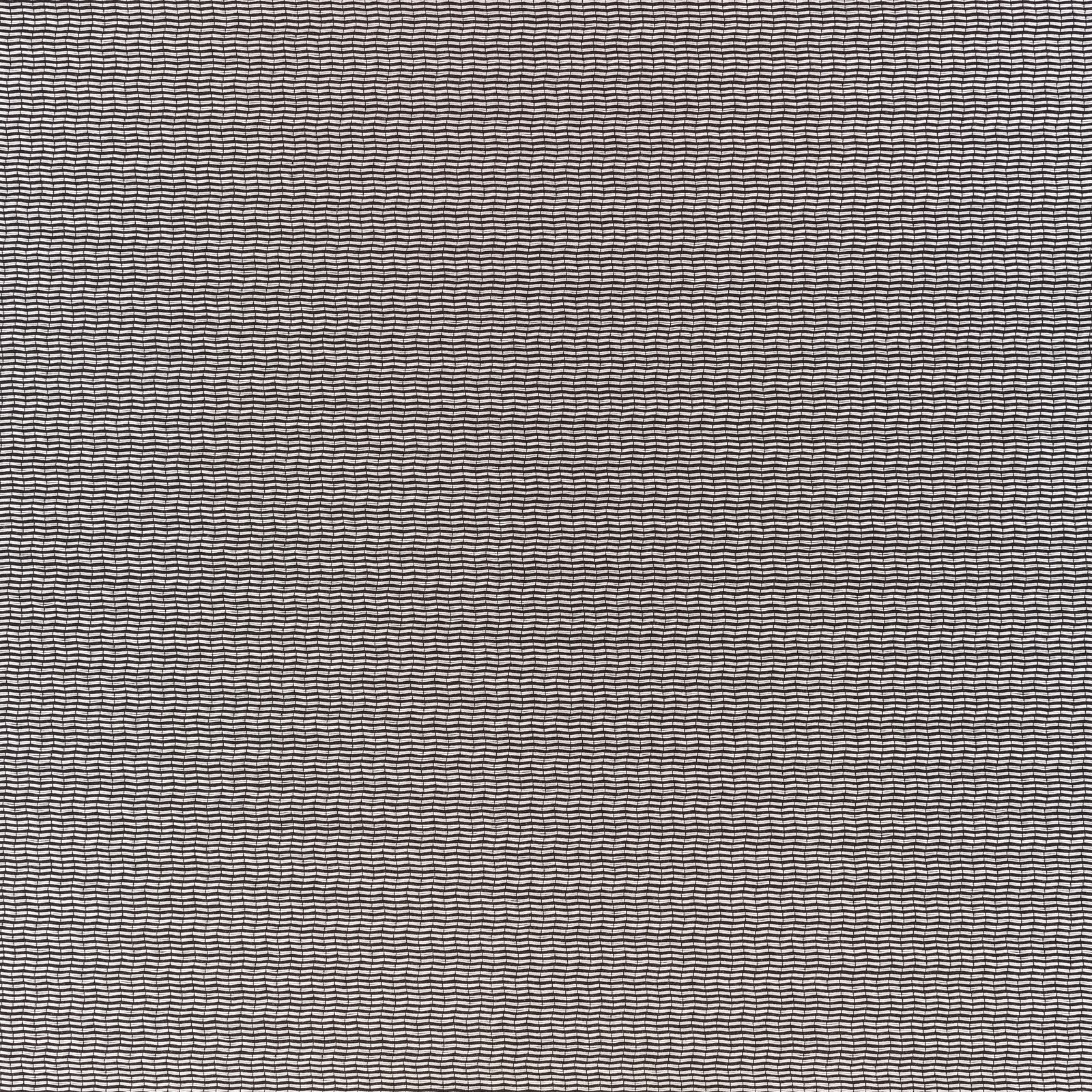 Steel-grey fabric with tightly spaced, irregular horizontal woven lines