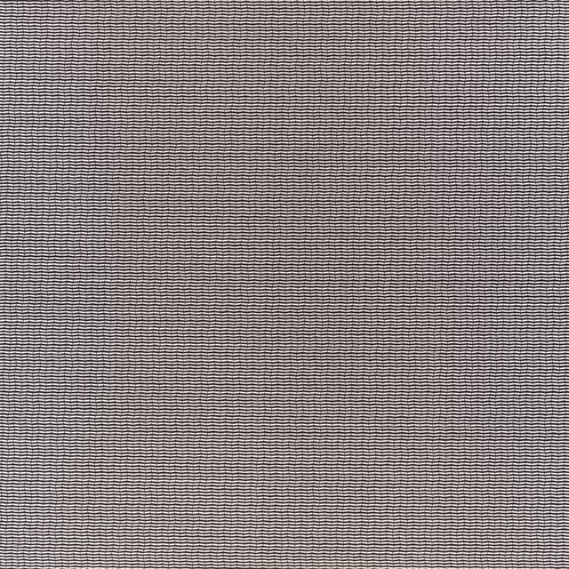 Steel-grey fabric with tightly spaced, irregular horizontal woven lines