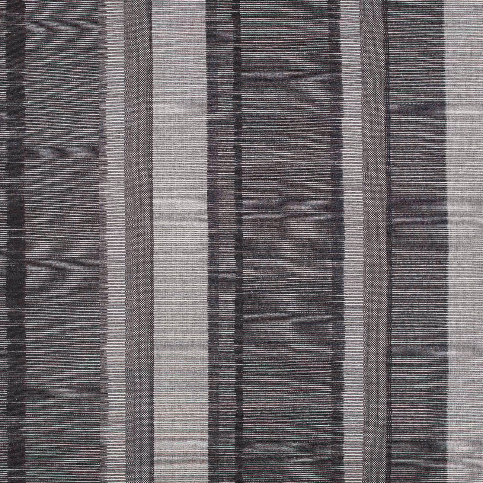 Charcoal and pale-grey vertical bands with fine horizontal woven texture