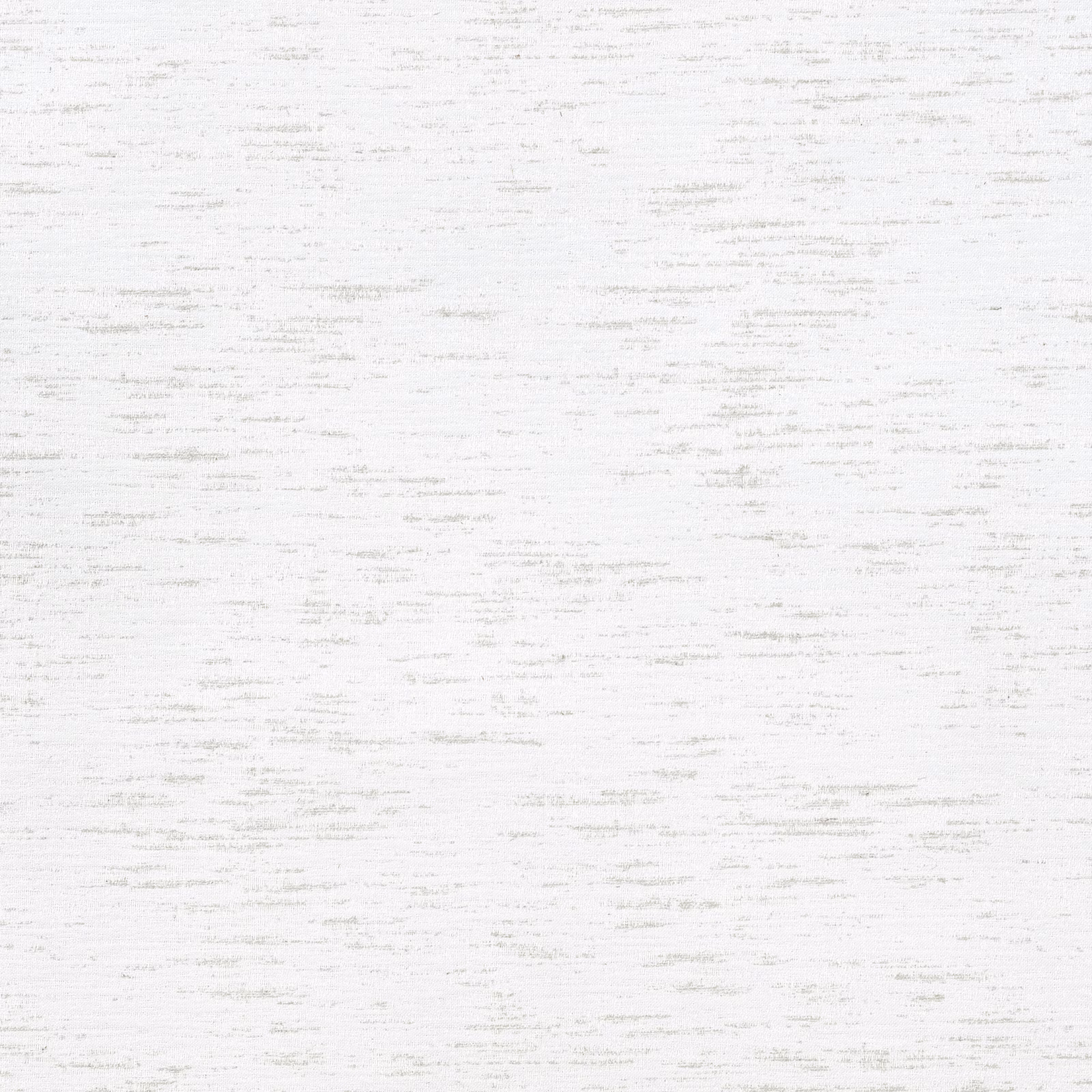 Soft white textile with delicate broken grey horizontal striations and lightly weathered texture