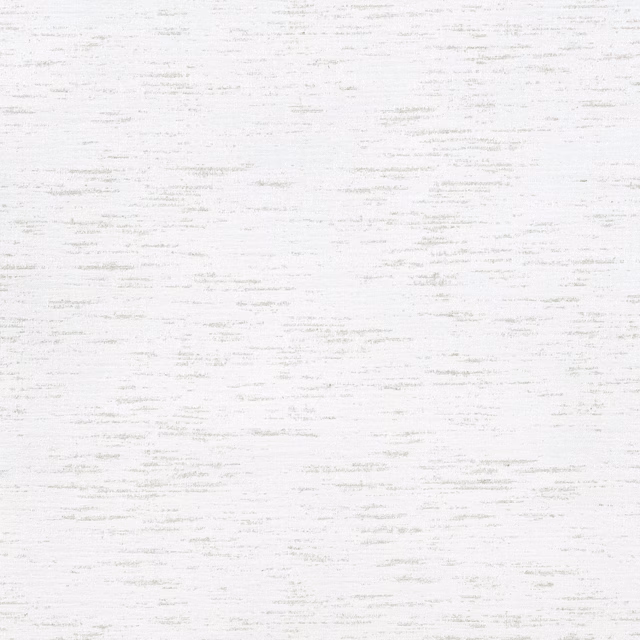 Soft white textile with delicate broken grey horizontal striations and lightly weathered texture