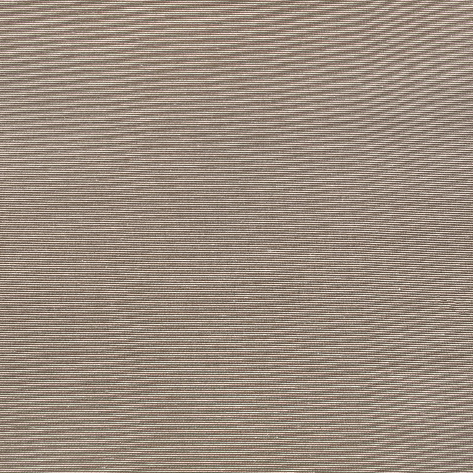 Warm driftwood taupe textile with a fine, closely spaced horizontal ribbed weave