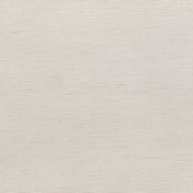Close-up of pale silver-grey fabric with fine horizontal ribbed texture