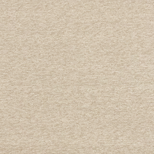 Buff beige woven fabric with fine horizontal slub and softly mottled texture