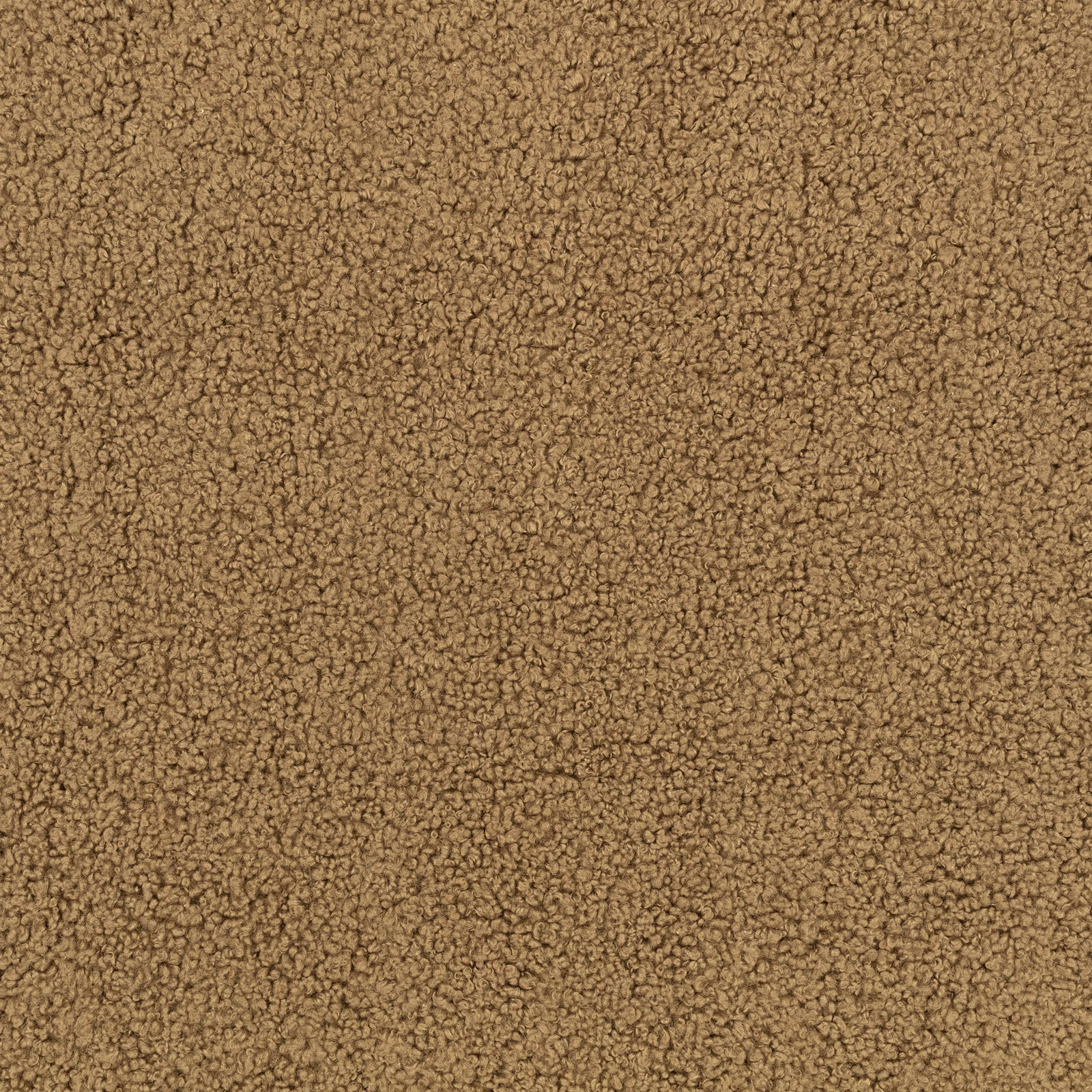 Warm truffle-brown textile with a dense, irregular nubby looped surface