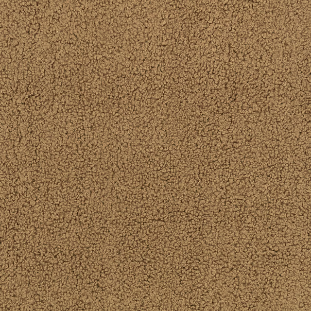 Warm truffle-brown textile with a dense, irregular nubby looped surface