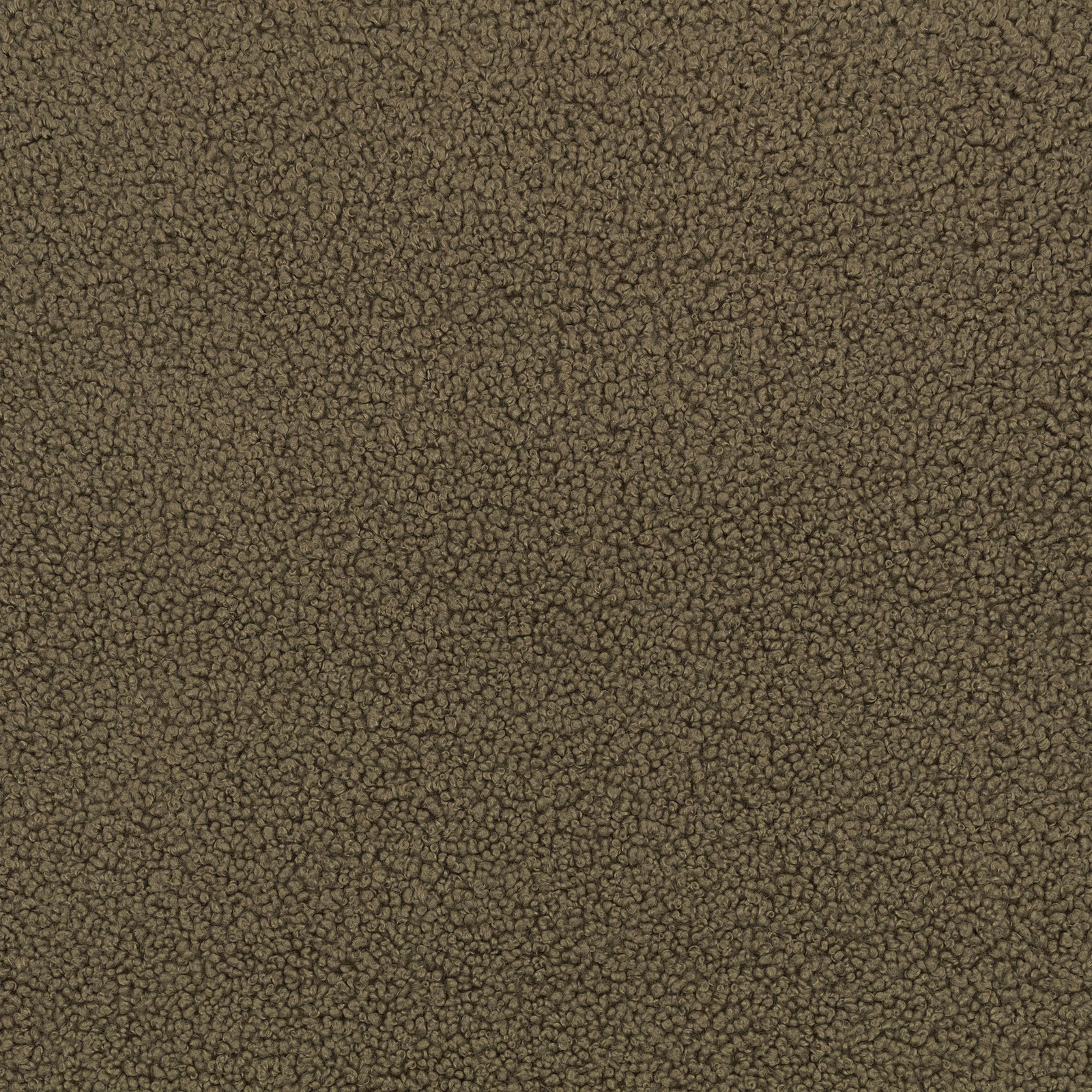 Muted mocha-brown close-loop texture with softly mottled, nubby surface