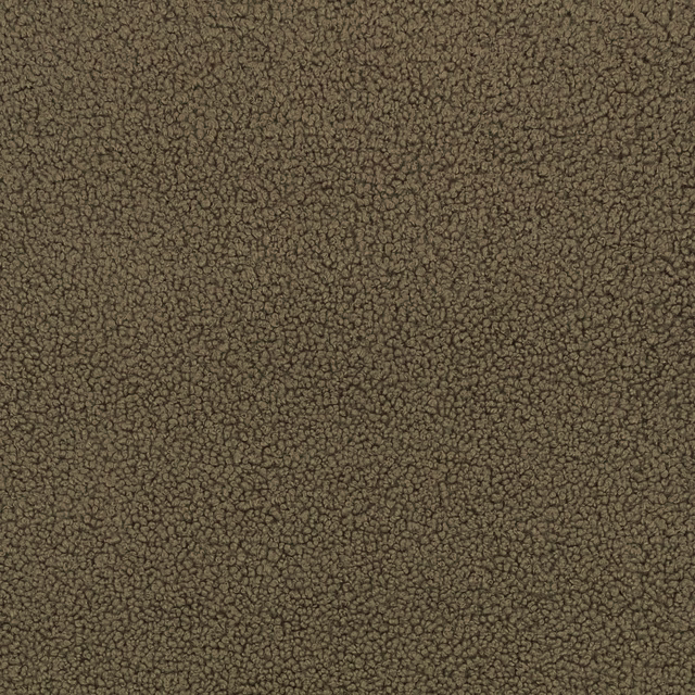 Muted mocha-brown close-loop texture with softly mottled, nubby surface