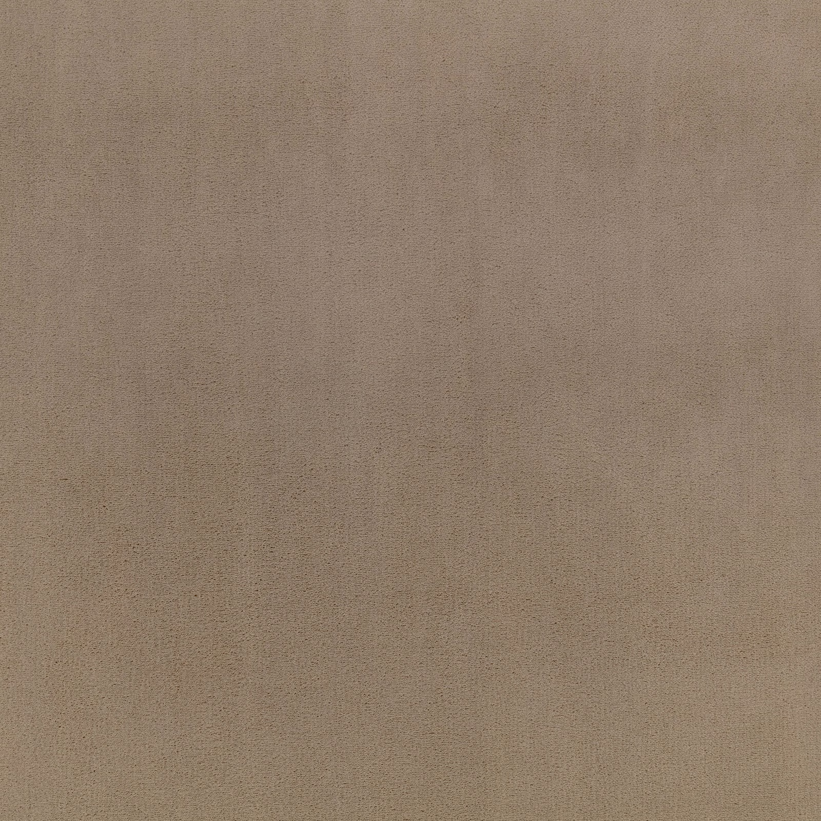 Warm putty taupe plain weave showing a fine, softly mottled textile surface