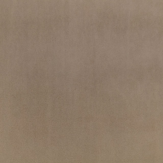 Warm putty taupe plain weave showing a fine, softly mottled textile surface