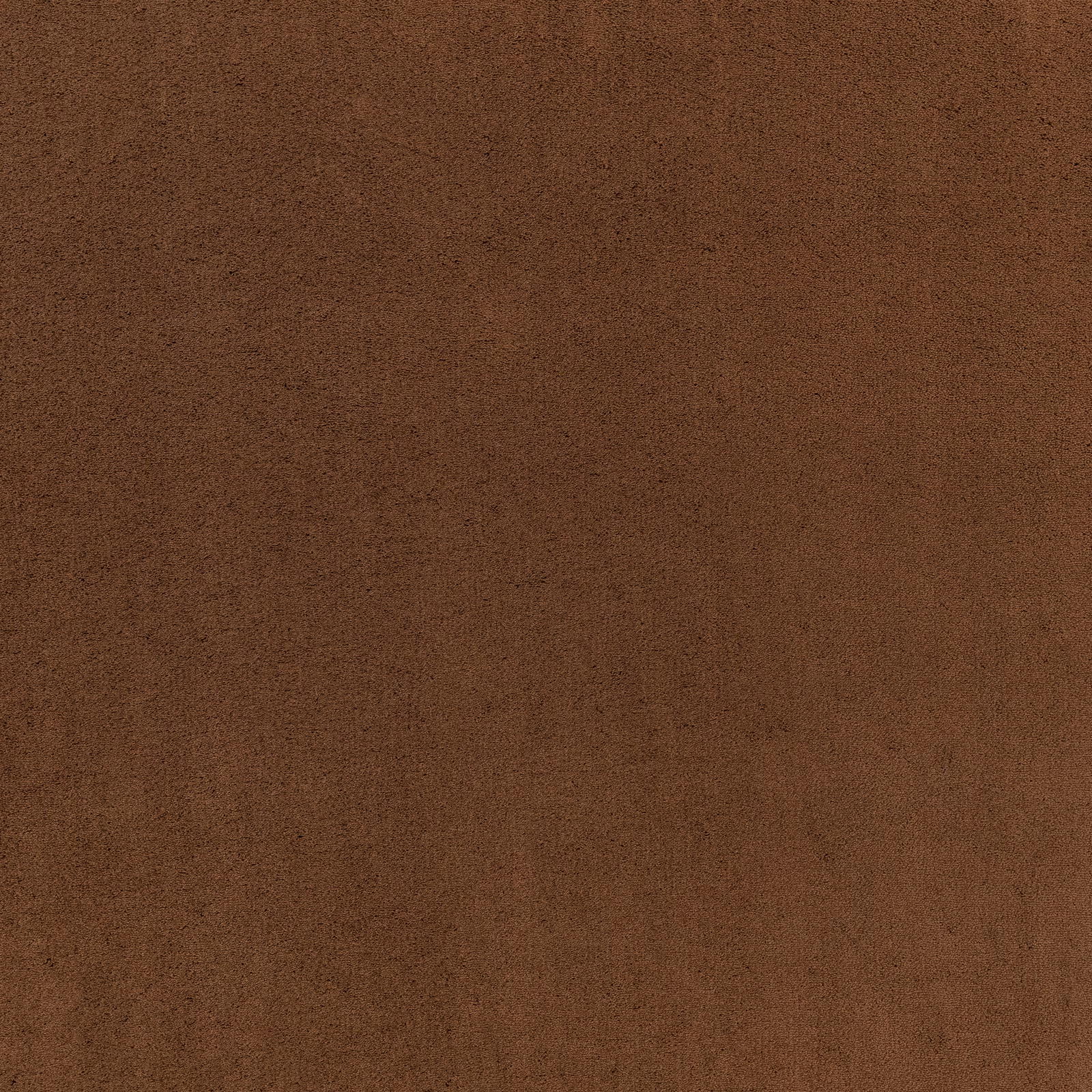 Warm rosewood-brown plain fabric with softly mottled, suede-like surface