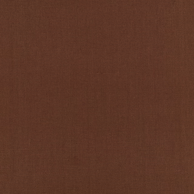 Close-up of cocoa-brown woven textile showing fine grid texture and gentle tonal variation