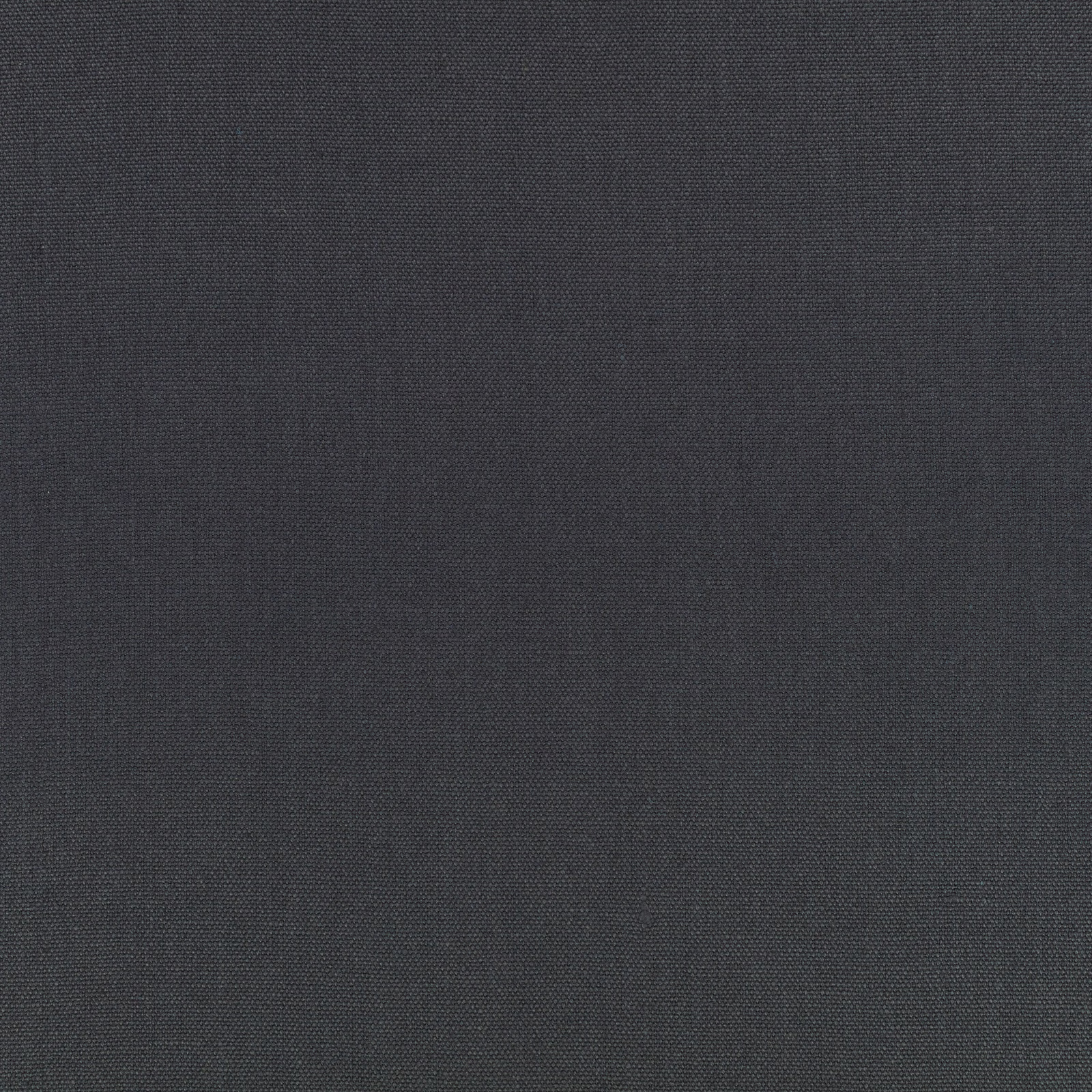 Close view of deep charcoal blue-grey fabric with a fine woven texture