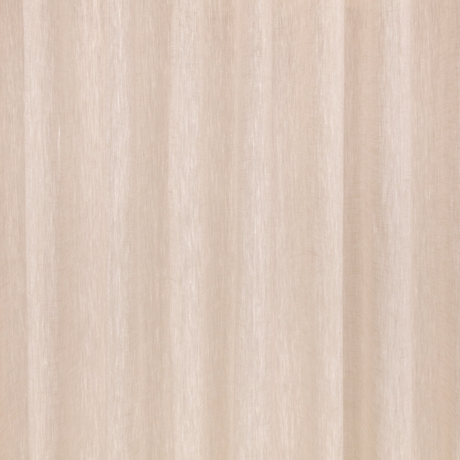 Pale calico beige textile with softly irregular vertical slub texture