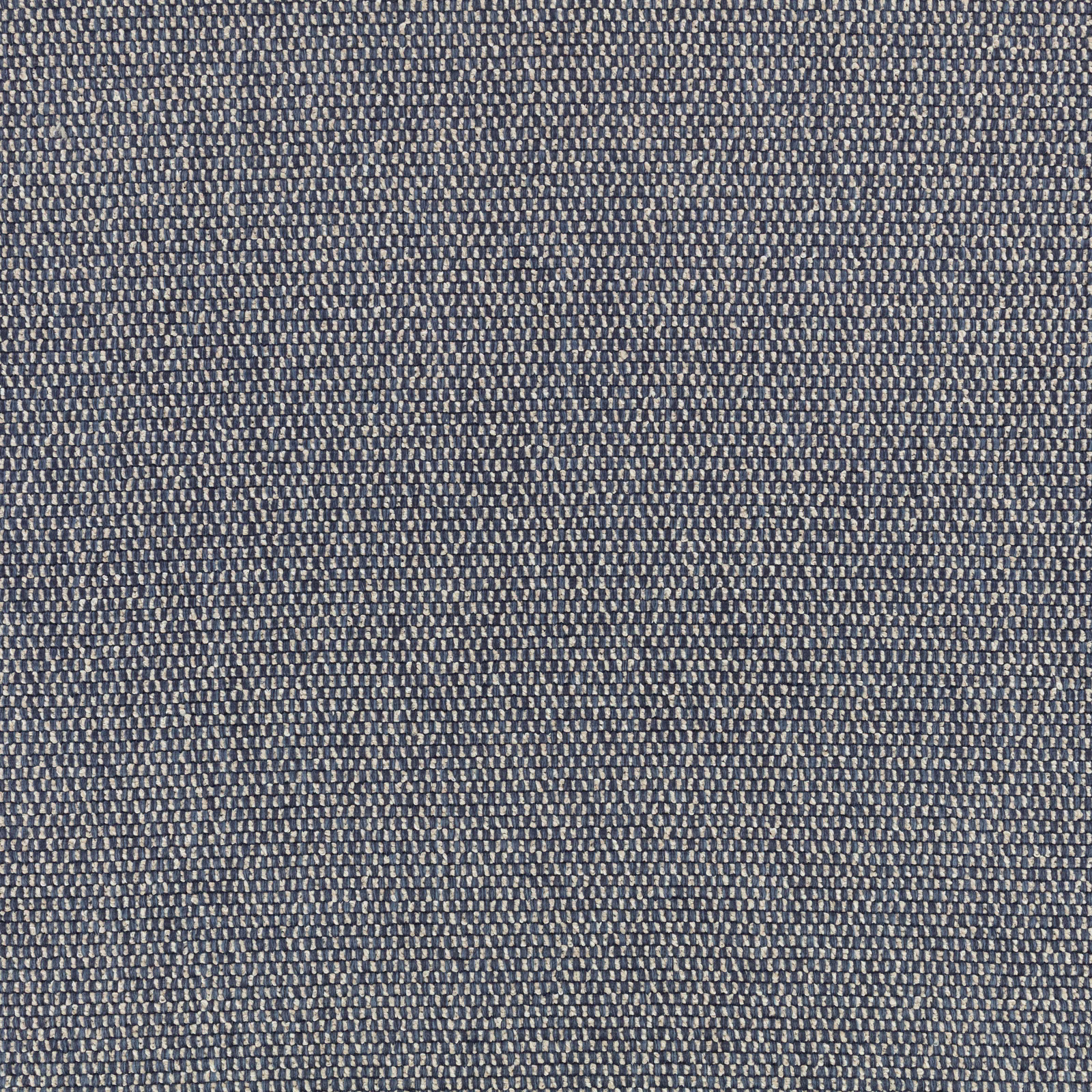 Deep ocean blue-grey outdoor fabric with a dense woven micro-pattern and pale flecks
