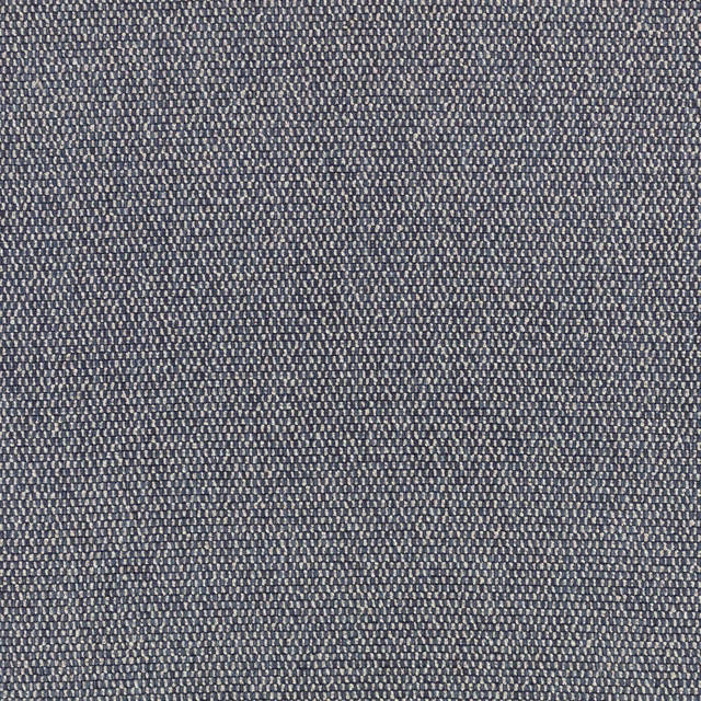 Deep ocean blue-grey outdoor fabric with a dense woven micro-pattern and pale flecks