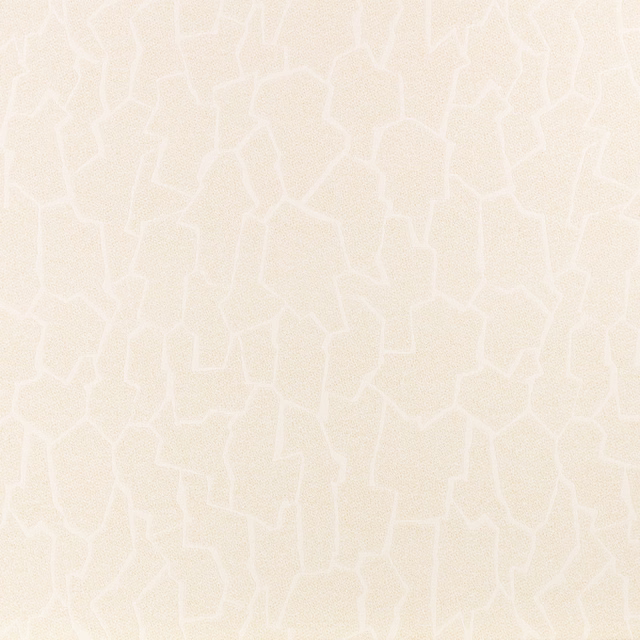 Ivory outdoor textile with fine irregular white geometric lines and subtle woven texture
