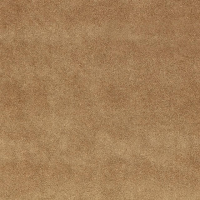 Warm camel-brown velvet with soft nap shifts across a plain surface