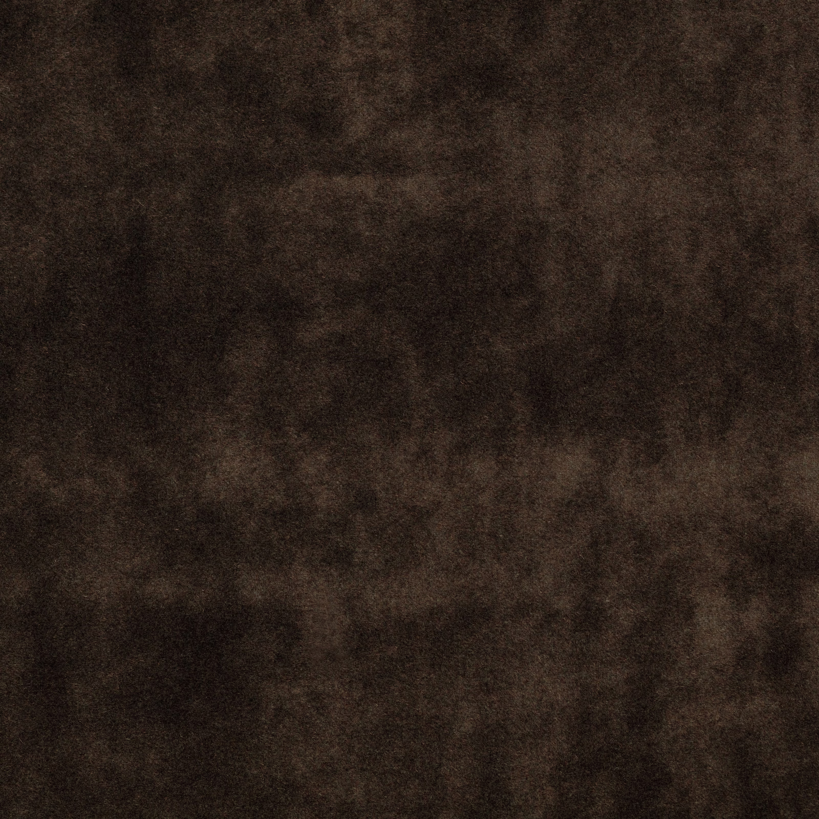 Deep espresso brown velvet with a softly mottled, cloudy pile and subtle tonal highlights