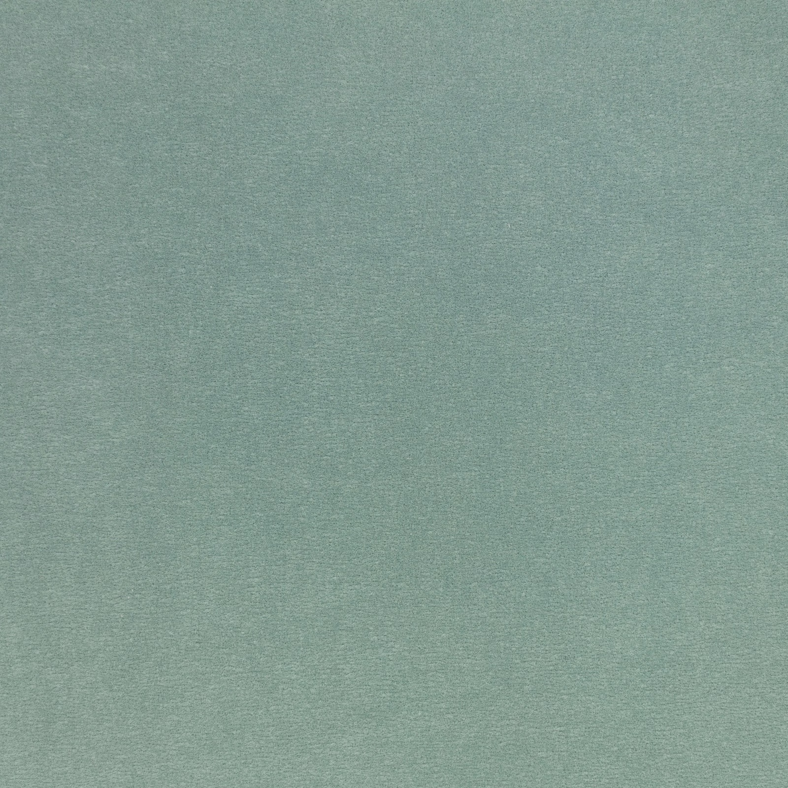 Muted seafoam velvet with a soft, subtly directional nap and tonal surface variation