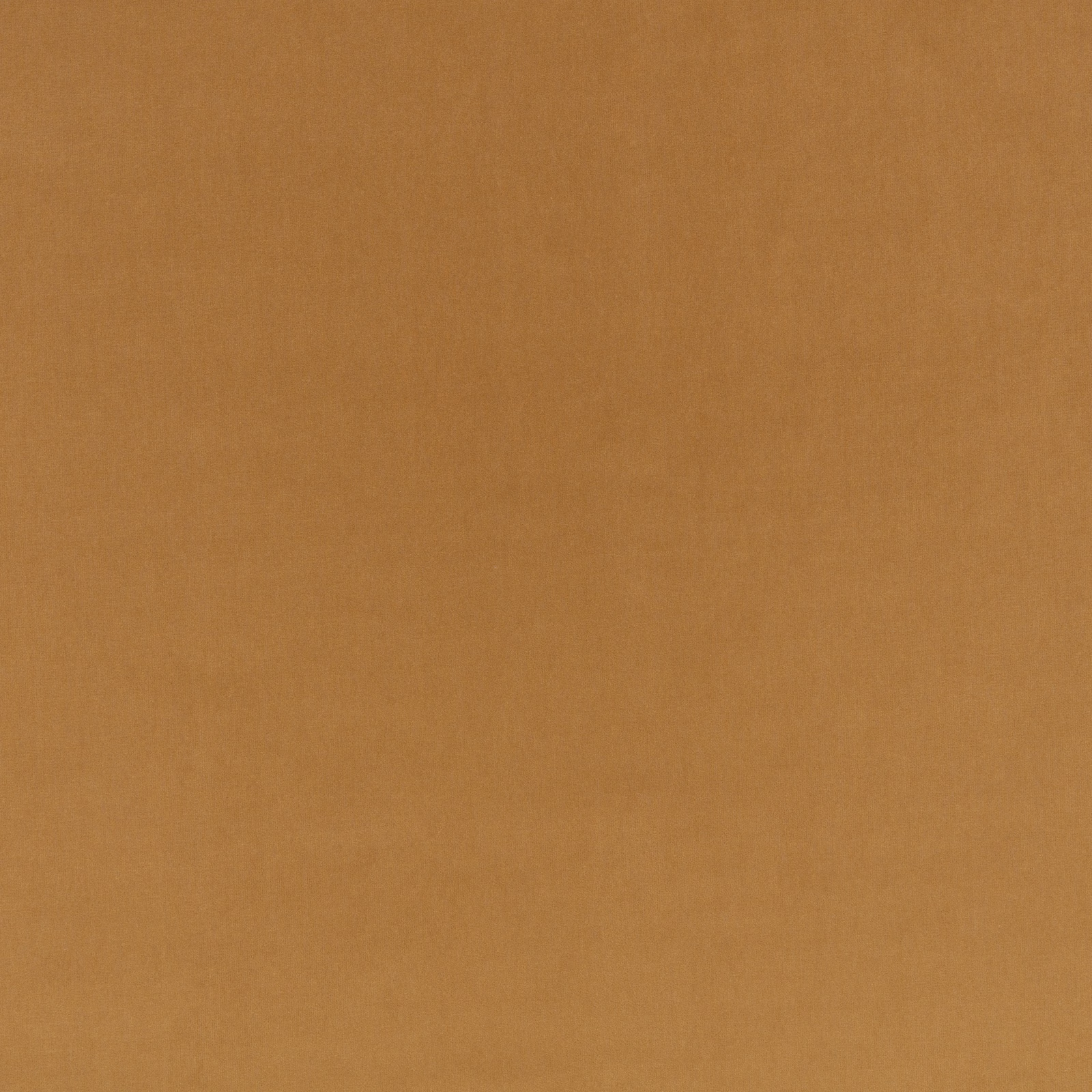 Warm camel-brown velvet with a subtle directional nap and softly varied plain surface